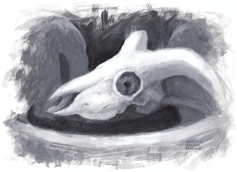 - Goat Skull -