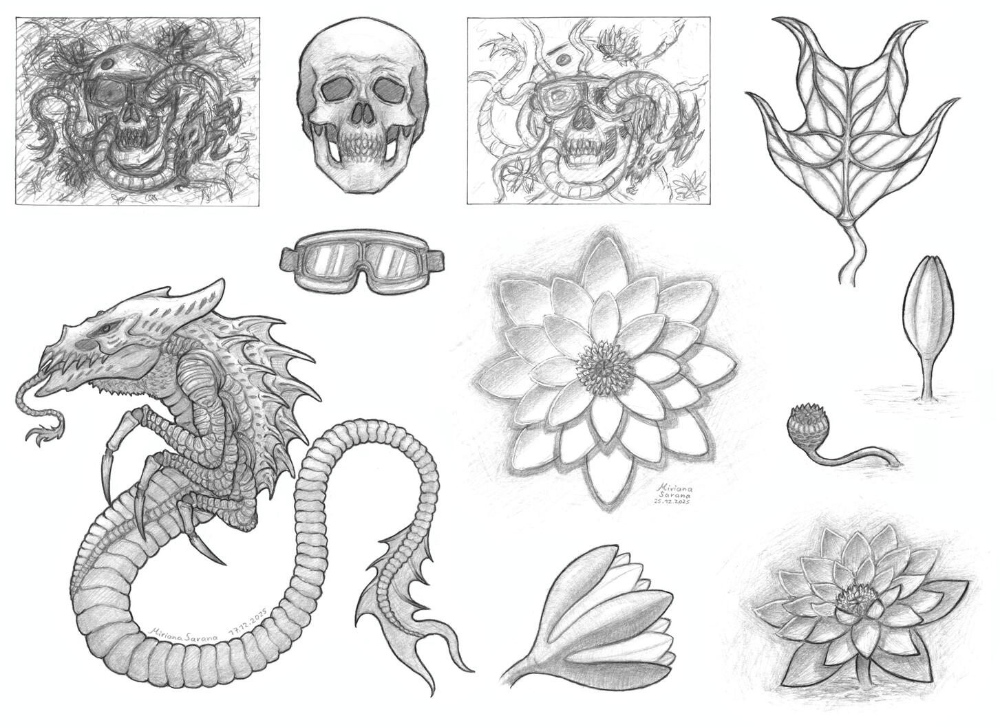 - Creature Design & Water Lilies -